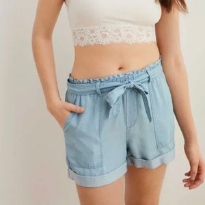 American Eagle Chambray Shorts Size XXL NWT